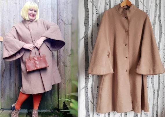 60s cape coat