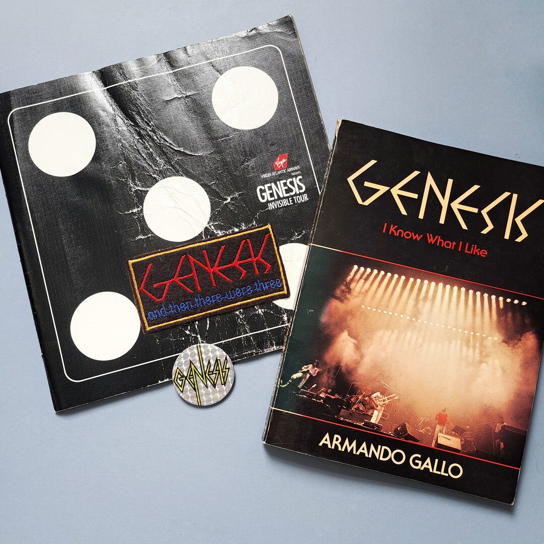 Vintage Collectable Genesis Rock Band Memorabilia. 1980 I Know Etsy