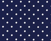 Cotton, Westphalian fabrics, Hamburg, blue and white dotted