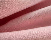 Reststück 175cm, Viskose Leinen Gemisch, uni rosa, zartrosa
