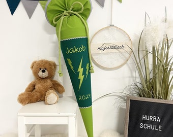 Schultüte "Jakob“ aus Stoff, Zuckertüte