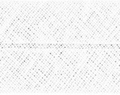 VENO Baumwoll-Schrägband, weiß, gefalzt 60/30, Breite 3 cm, von 6 cm auf 3 cm vorgefalzt