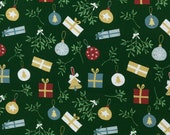 Jersey, Feliz Navidad, Christmas, Green, Balls, Gifts