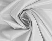 elastischer Futterstoff, Campostretch, Taft, weiß