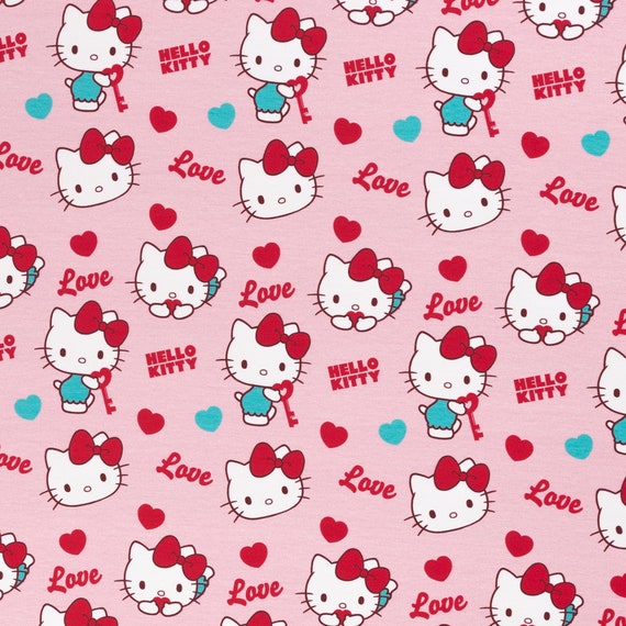 Hello Kitty Wallpaper - Smooth - Pink Kids Room - Feature Wall Decor