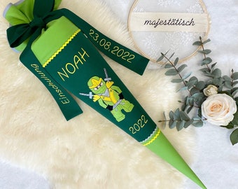 Schultüte "Noah/Ninja" aus Stoff, Zuckertüte