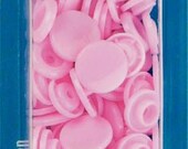 Prym Nähfrei-Druckknöpfe "Color Snaps", rund, 12,4mm, rosa