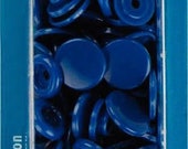 Prym Nähfrei-Druckknöpfe "Color Snaps", rund, 12,4mm, königsblau, blau