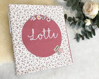 Kindergarten folder cover, portfolio cover "Lotte"