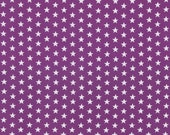 Jersey, Verena 643 lila-violett, weiße sterne
