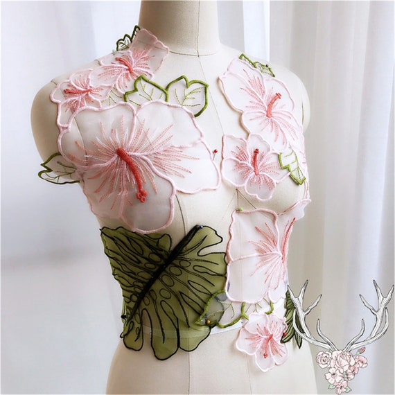 chinese dress ladies Amazon.com: PEPPERLONELY 1 Pair Lace Flower Wedding Dress Patch Embroidered  Sew On Applique Lace Trim, 13.75 x 5.5 Inches, Ivory main image 0