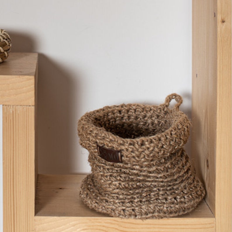 Hanging storage basket small storage basket Etsy