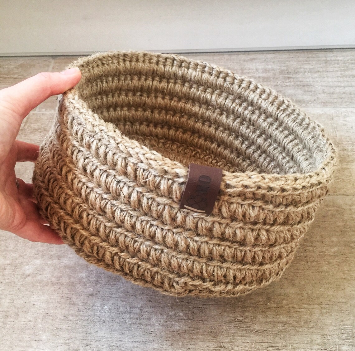 Jute box Etsy