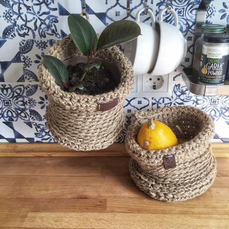 Hanging storage basket small storage basket Etsy