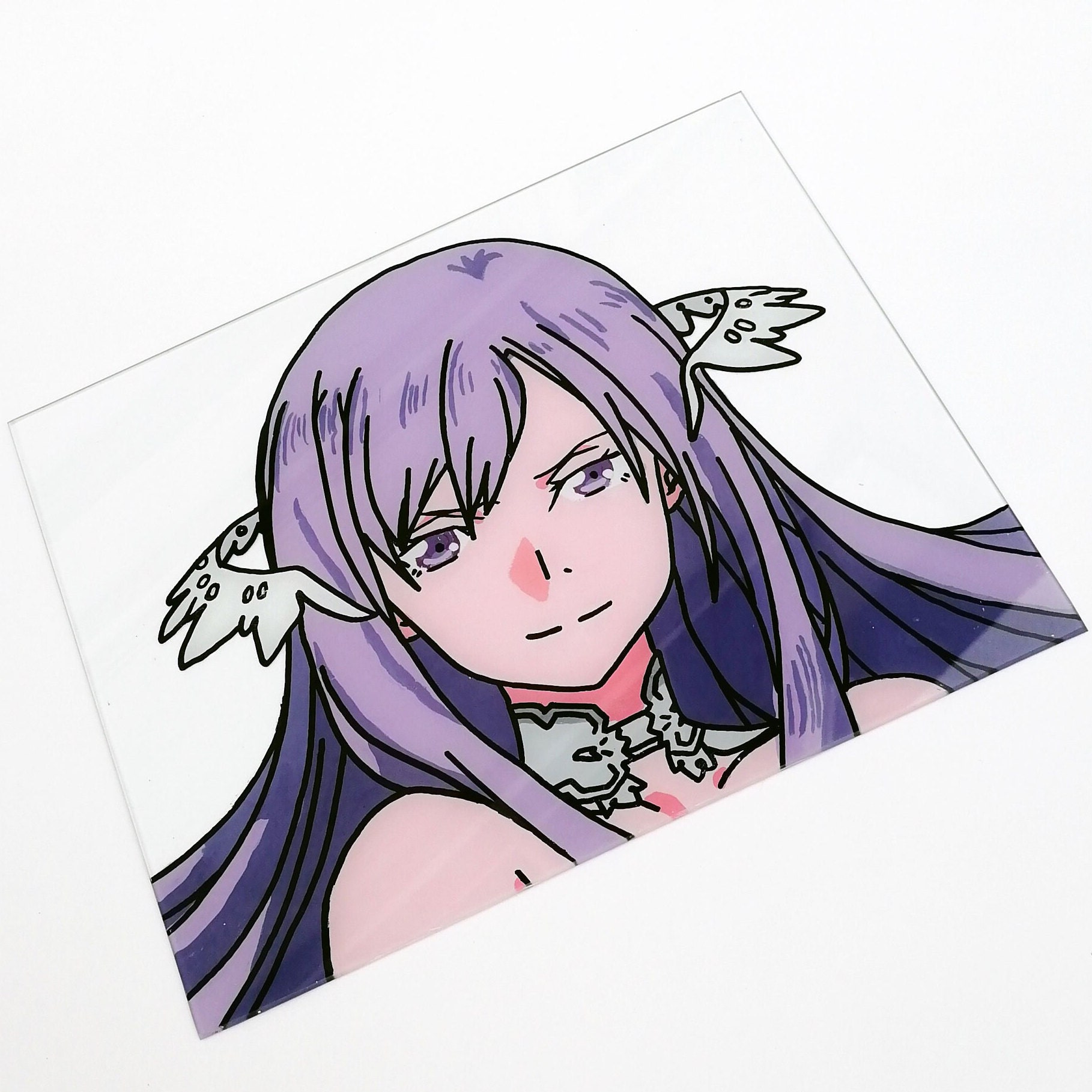 The Administrator Sword Art Online Anime Painting on Glass Etsy