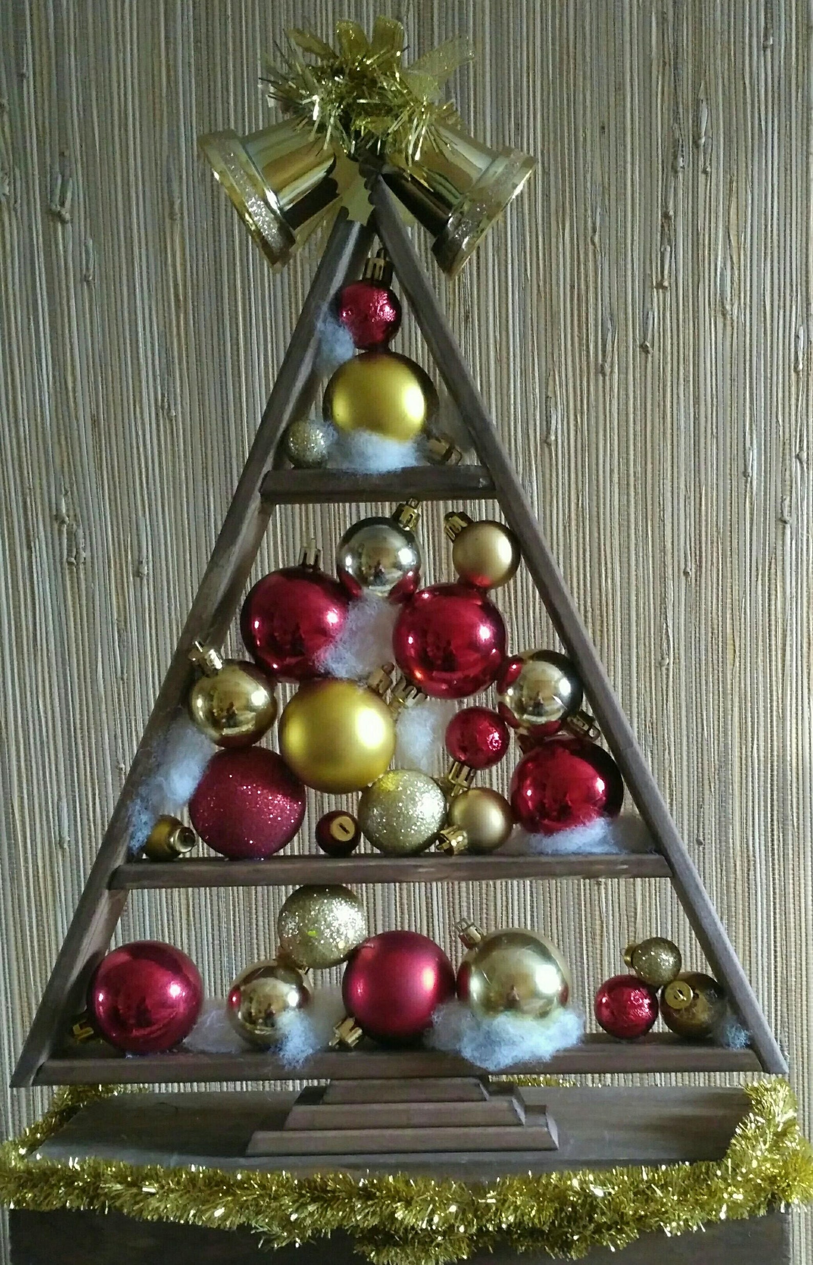 Small wooden Christmas tree/ Jesse tree/ Christmas wood tree/ Etsy