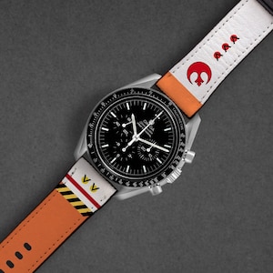 Rebel Pilot Band for traditional & smartwatches incl. Samsung Galaxy Watch 7 6 5 4 3 Star Watch7 Strap in 20mm 22mm Luke Skywalker Wars