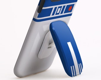 R2D2 Phone Stand - Grip / Kickstand for iPhone Samsung Galaxy Google Pixel Star Holder Desk Stand Galaxy Wars R2-D2