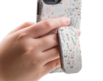Suporte de celular Spring Meadow - Suporte/Apoio para Apple iPhone Samsung Galaxy Google Pixel Suporte de mesa floral Suporte para celular Presente para ela