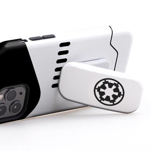 Imperial Logo Phone Stand for the Stormtrooper Case - Grip / Kickstand for iPhone Samsung Galaxy Google Pixel Star Holder Desk Stand Wars