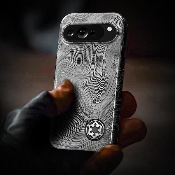 Beskar Phone Case Imperial Silver Edition | Star Wars Art for Google Pixel 10 Pro XL Pixel 9 Pro 9a Pixel 8 Pro Pixel 7 Pro Pixel 6 Pro Men