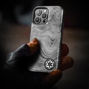 Beskar Imperial Phone Case Silver Edition - For Apple iPhone 15 Pro Max MagSafe iPhone 14 Pro Max iPhone 13 Pro mini Star 12 11 SE XR X Wars