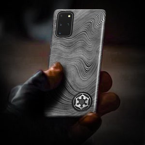 Beskar Imperial Phone Case Silver Edition - For Samsung Galaxy S25 Ultra S24 Plus S23 S22 S21 FE S20 S10 Star Note 20 Ultra S8 S10e Wars