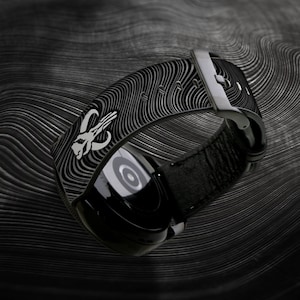 Silver Mythosaur Beskar Band for traditional & smartwatches Samsung Galaxy Watch 7 6 5 4 3 Active 2 Star Watch7 Strap in 20mm 22mm Wars