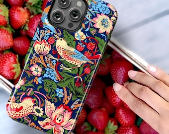 William Morris Strawberry Thief Phone Case - for Apple iPhone 17