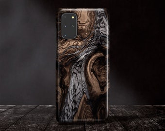Wood Effect Phone Case - For Samsung Galaxy S26 Ultra S25 Plus S24 S23 S22 S21 S20 FE Note 20 - Men Gifts