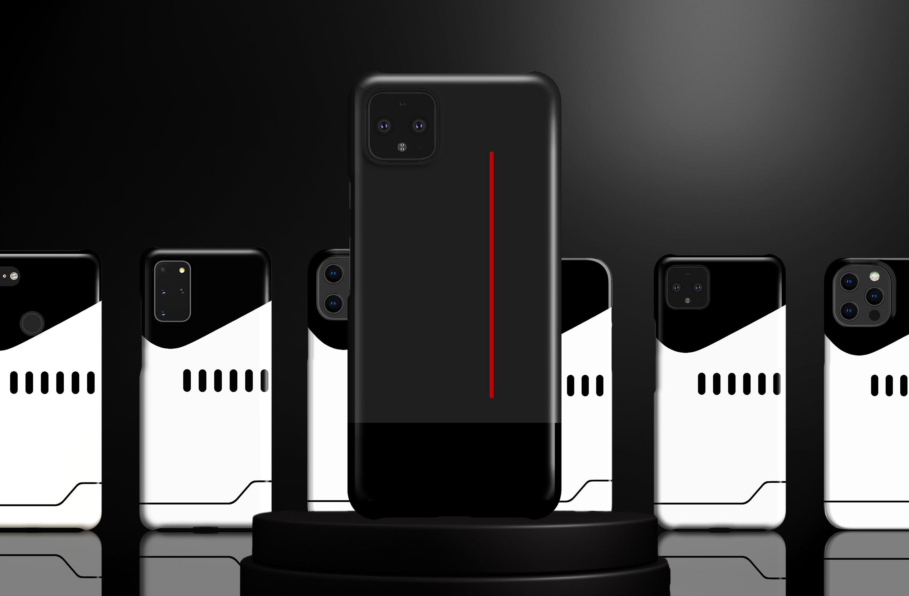 ダース・ベイダーのスマホケース | Google Pixel 10 Pro XL、Pixel 9