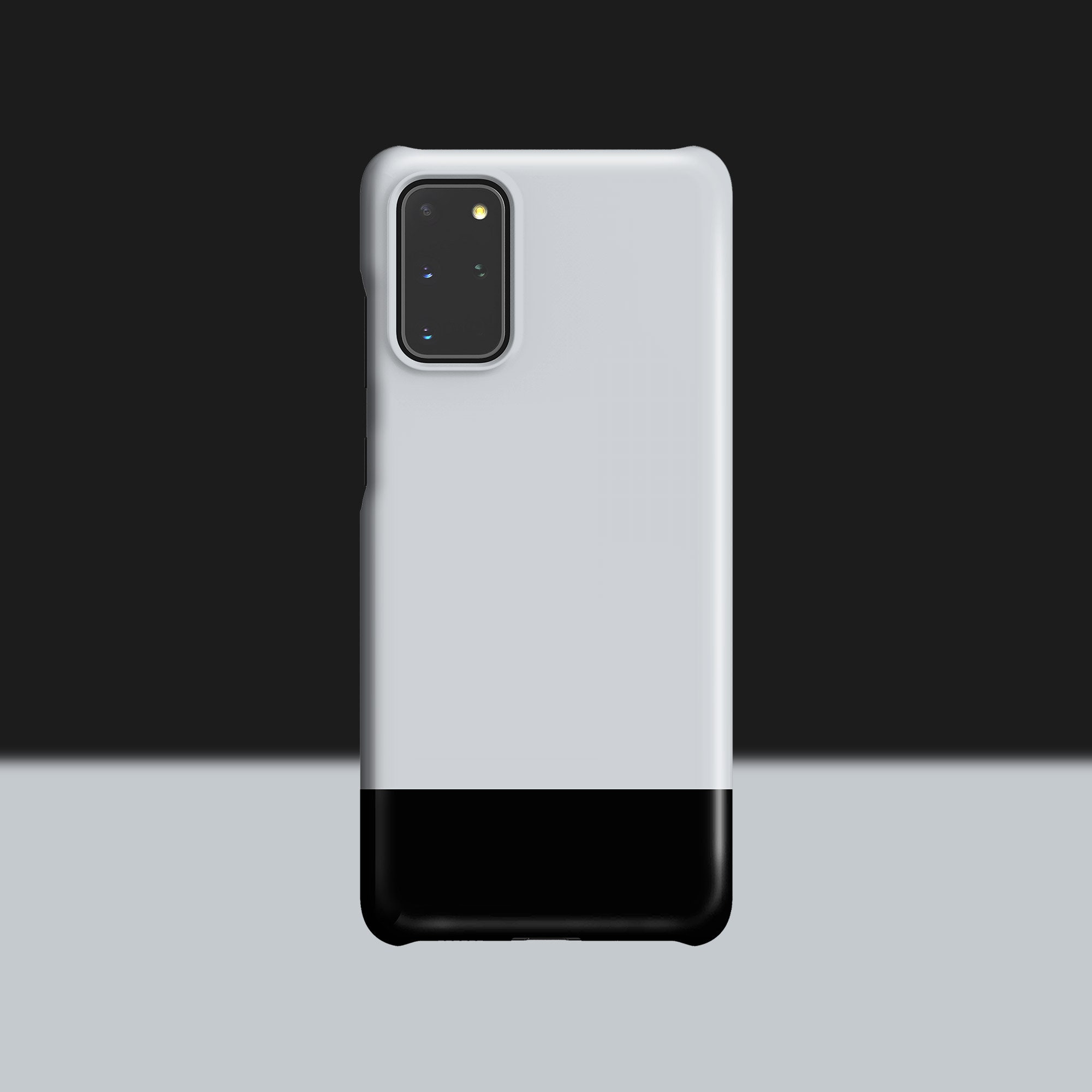 Minimalist Two Tone Phone Case for Samsung Galaxy S24 Ultra S23 Plus S22  S21 S20 FE S10 Note 20 Ultra S10e S9 S8 S7 10 A71 A51 A52 A72 -  Denmark