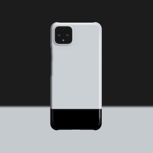 Minimalist Two Tone Phone Case | For Google Pixel 9 Pro XL 9a, Pixel 8 Pro, Pixel 7 Pro, Pixel 6 Pro, Pixel 5 4 XL, 4a, 3A, 3 - Men&#39;s Gift