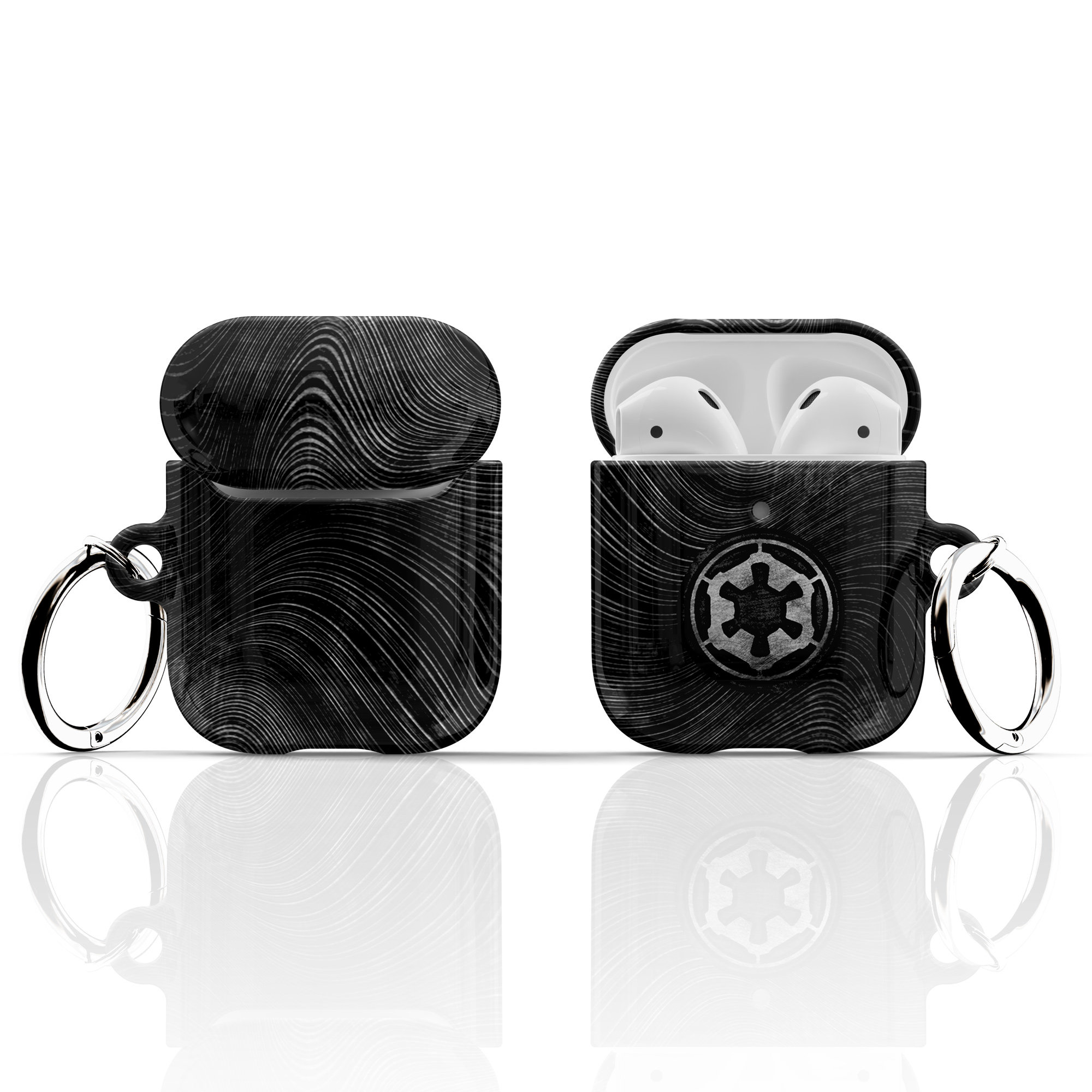 Beskar Imperial Airpods Case Black Edition - for Apple Airpods 1 2