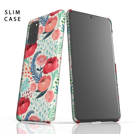 Mohnblumen Blumen Handyhülle Für Samsung Galaxy S24 Ultra S23 Plus
