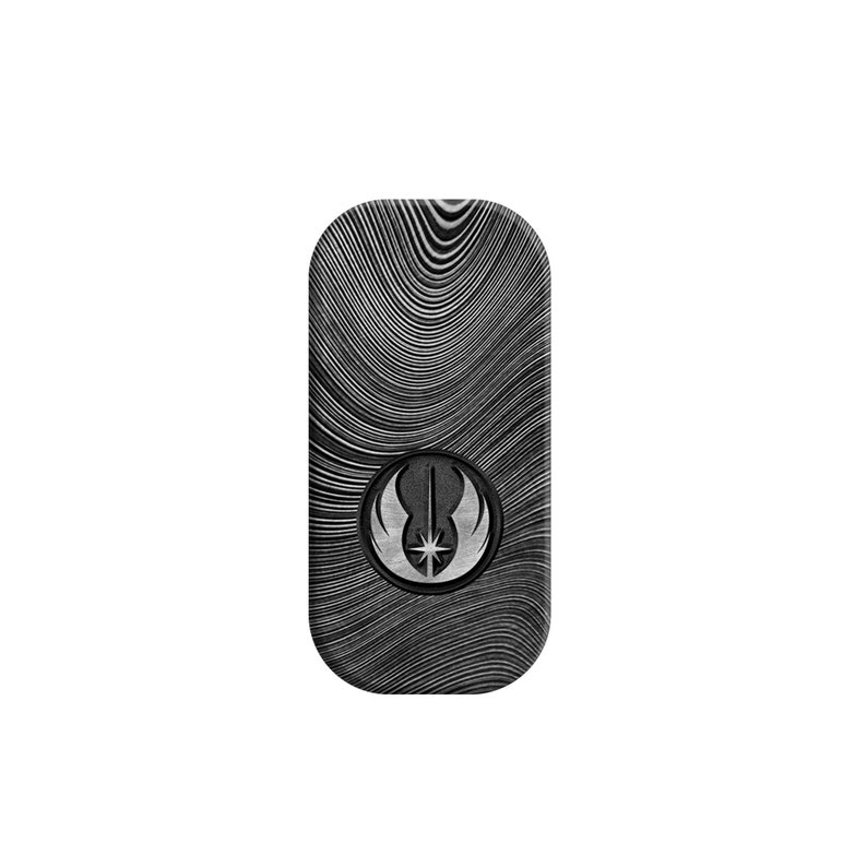 Supporto per telefono Jedi Order Beskar Silver Edition - Impugnatura/Supporto per iPhone Samsung Galaxy Star Google Pixel Supporto da scrivania Wars Men immagine 8