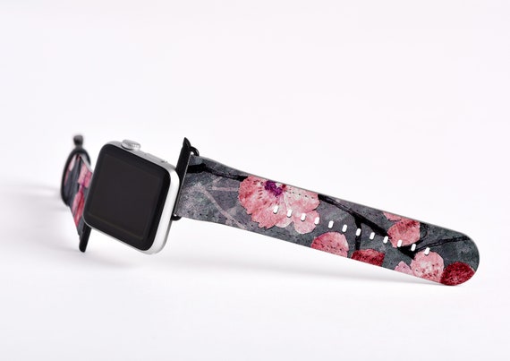 Cherry blossom apple watch band new arrivals