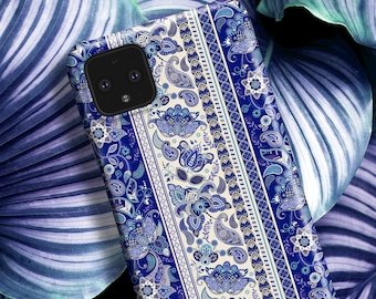 BOHO Floral Phone Case | Available for all Google phones including Pixel 8 Pro, Pixel 7 Pro, Pixel 6 Pro, Pixel 5 4 XL, 4a 5G, 3A XL 3 2