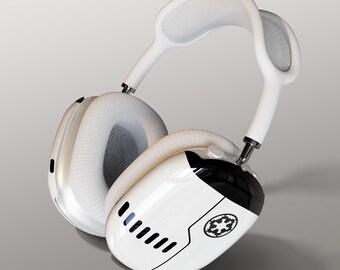 Stormtrooper Airpods Max Case - 1st & 2nd Gen Air Pods Max Snap on