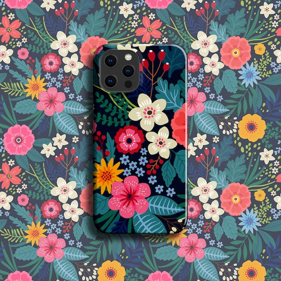 Amazon.com: rongki Floral Case for iPhone 16 Pro Clear Case