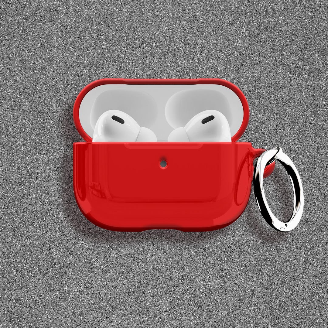 Rosso Corsa AirPods Case Ferrari Red - For Apple AirPods 1 & 2