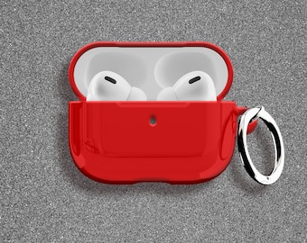 Rosso Corsa AirPods ケース フェラーリ レッド - Apple AirPods 1 & 2