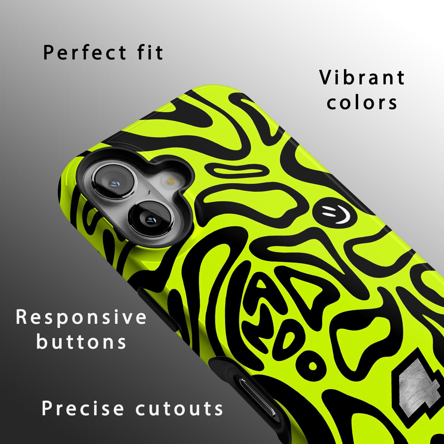 Lando Norris Phone Case 2025 helmet blobs - Racing F1 Phone Case