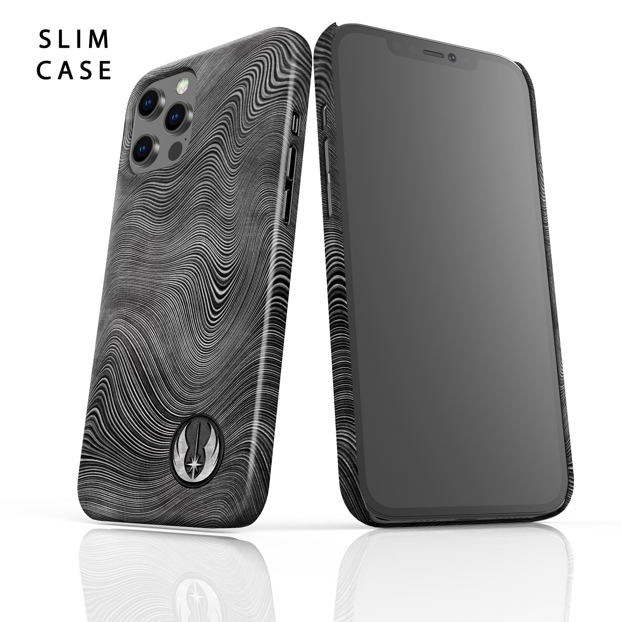 Jedi Order Beskar Phone Case Silver Edition - for Apple