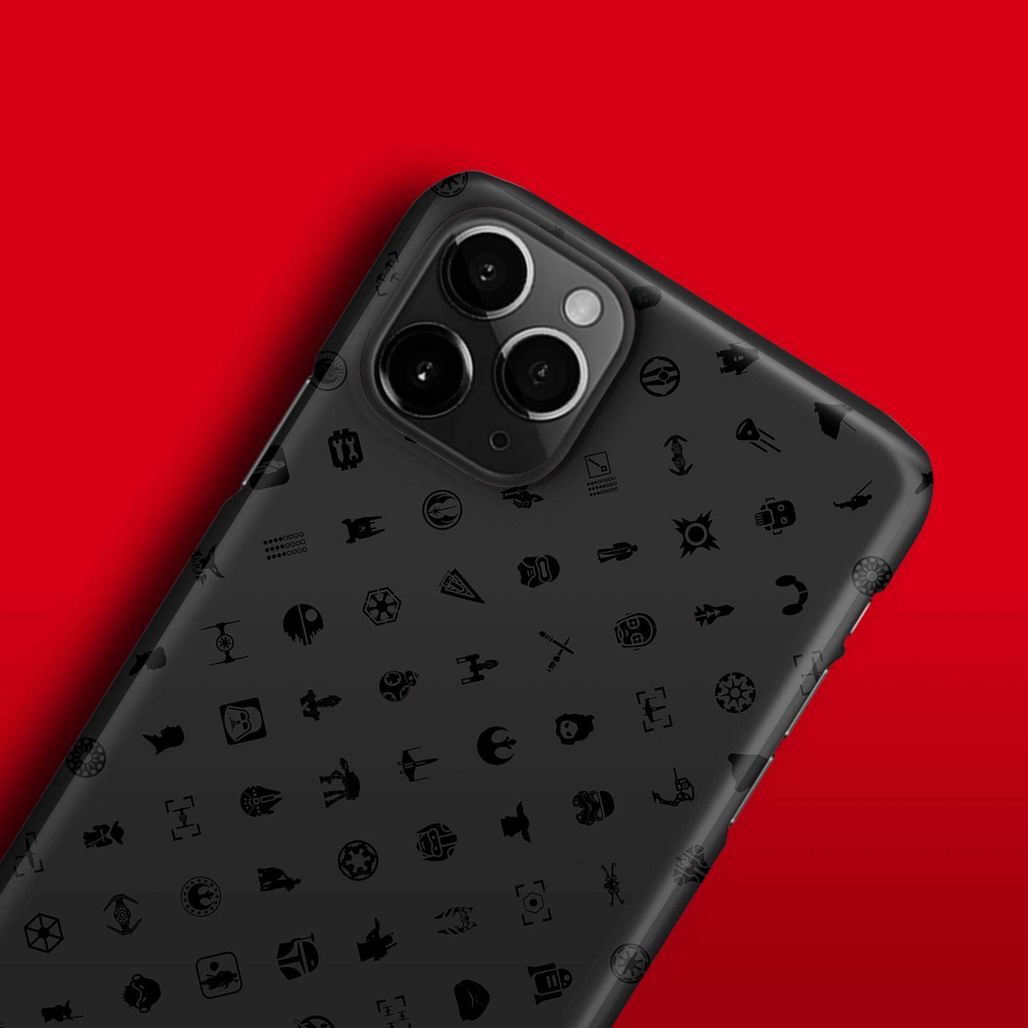 Far Far Away Icons Black Phone Case - for Apple iPhone 18 Pro Max