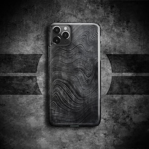 Logoless Beskar Phone Case Black Edition - For iPhone 18 Pro Max MagSafe iPhone 17 Pro iPhone 16 Plus 15 14 13 Star 12 11 XR X 8 Wars Men image 1
