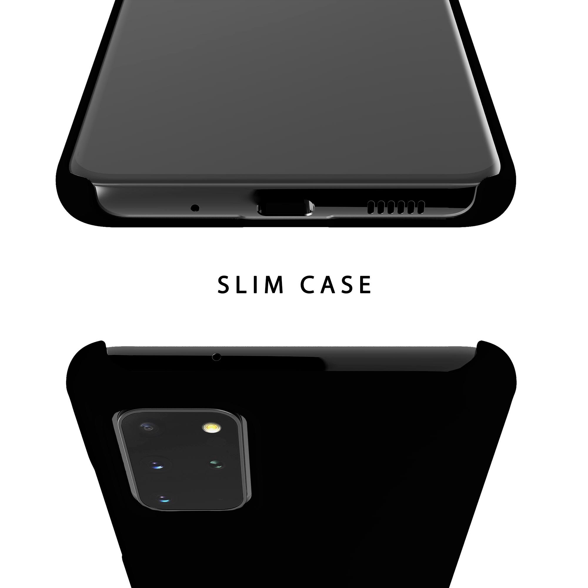Pure Black Case for Samsung Galaxy S22 Ultra Galaxy S21 Plus - Etsy