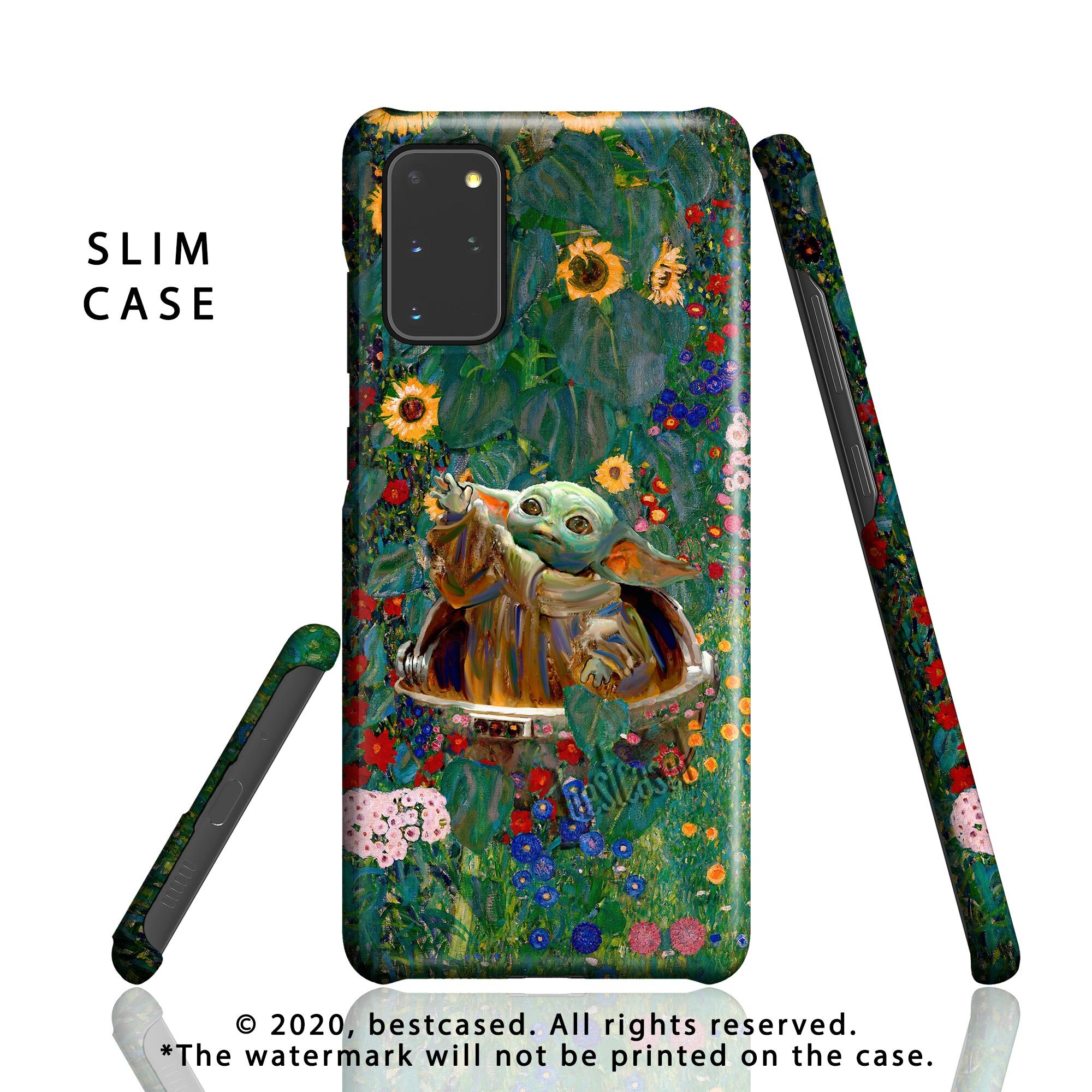 Baby Yoda Phone Case for Samsung Galaxy S24 Ultra Galaxy S23 Plus S22 S21  S20 FE S10 Star Note 20 Ultra 10 S10e A51 A52 Flowers Child Wars -   Canada
