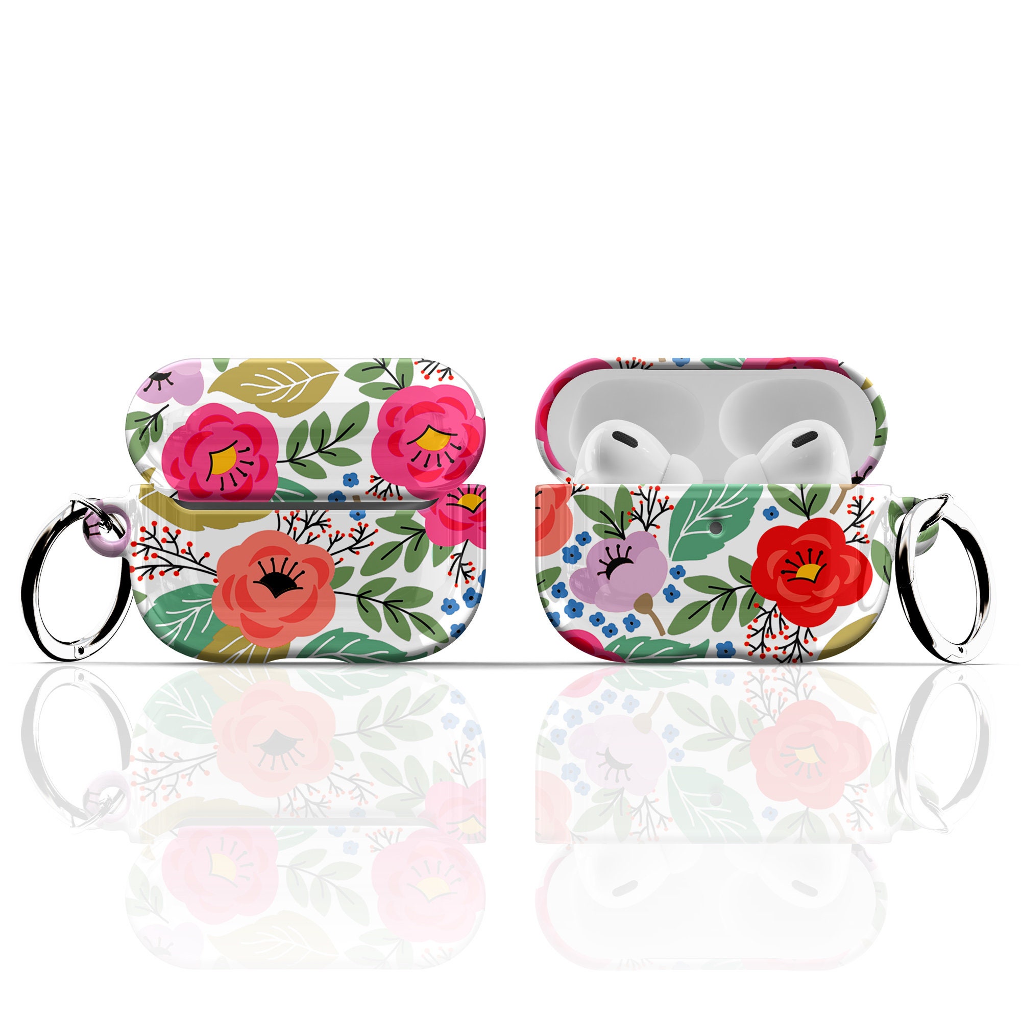 Flower Party Airpods Case - for Apple Airpods 1 2, Airpods Pro