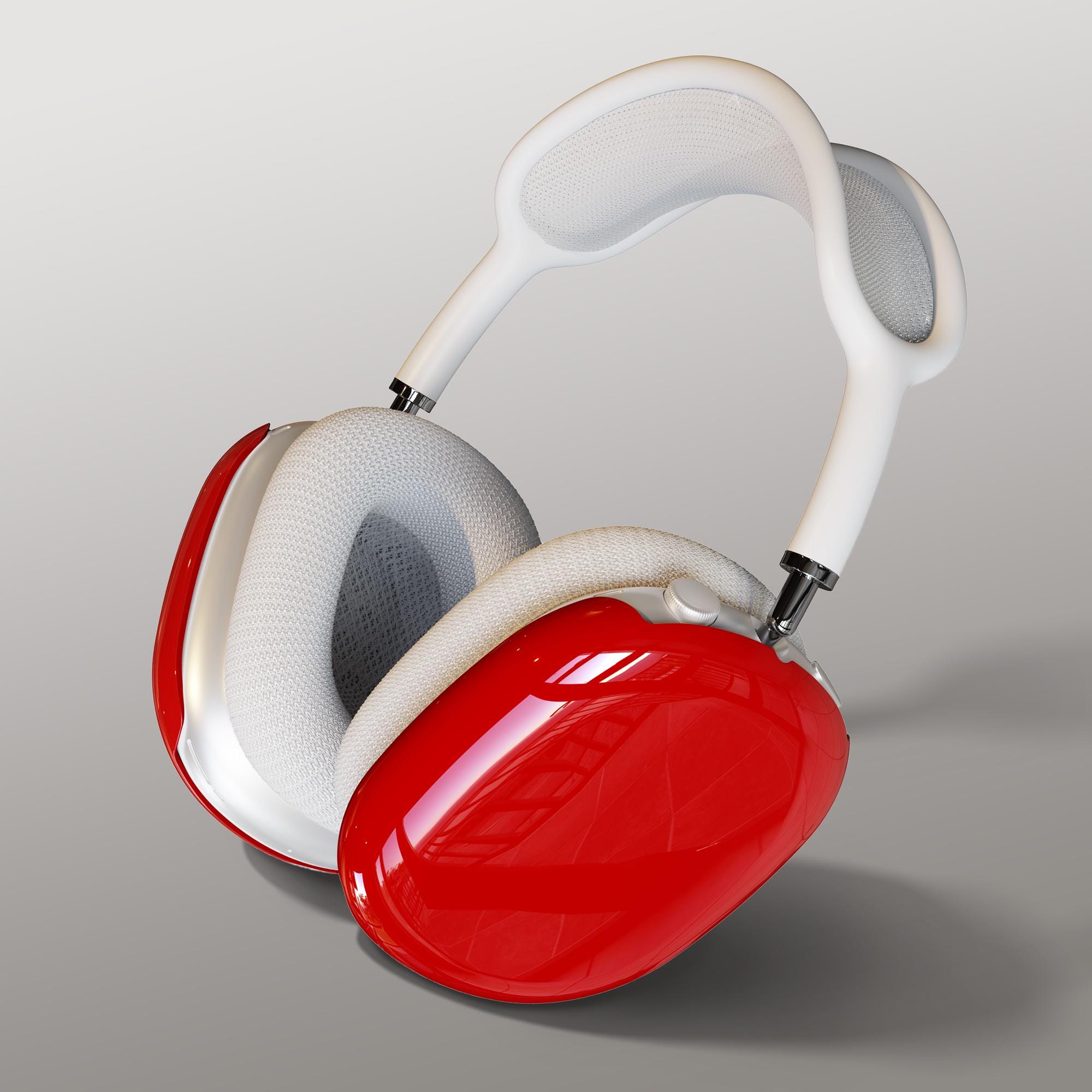 Rosso Corsa Airpods Max Case Ferrari Red - Snap on Air Pods Max